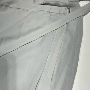 OAK+FORT wrap around mid length skirt